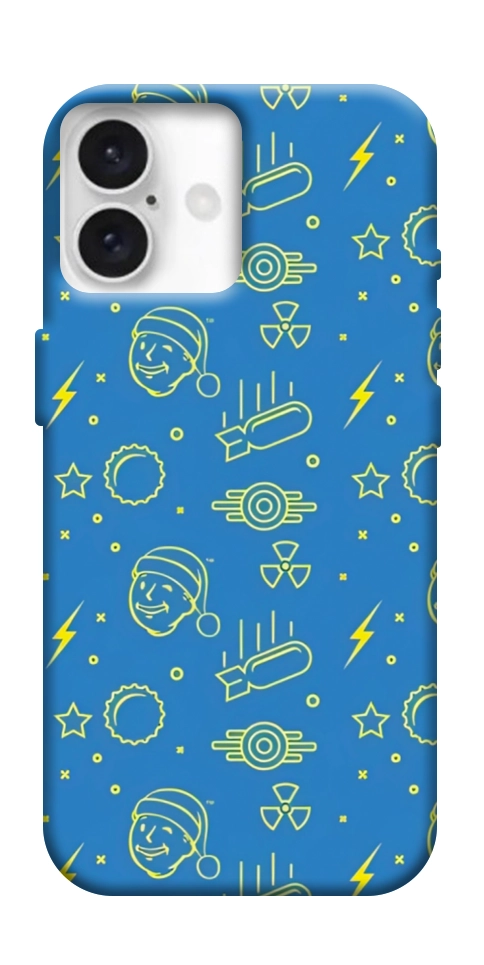 Чехол Fallout pattern для iPhone 16 Plus