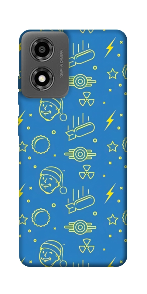 Чехол Fallout pattern для Motorola Moto E14