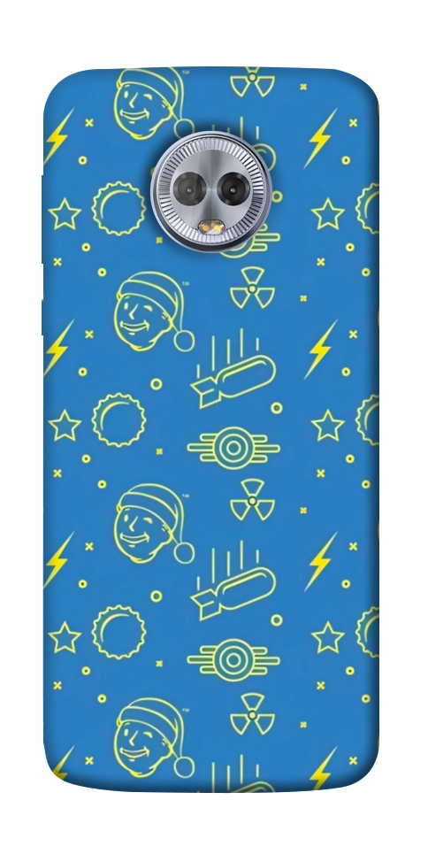 Чохол Fallout pattern для Motorola Moto G6 Plus