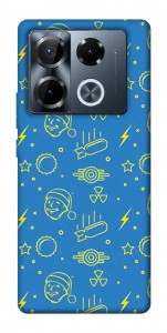 Чехол Fallout pattern для Infinix Note 40 Pro 4G
