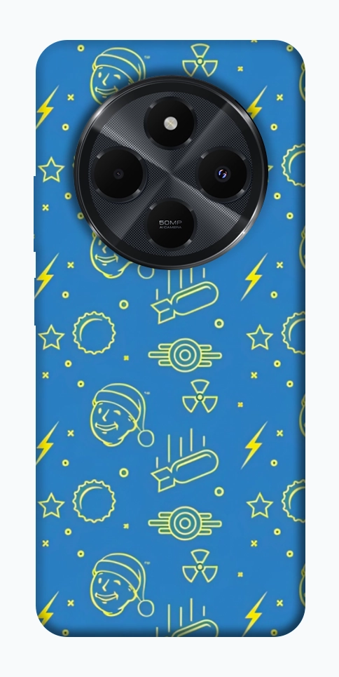 Чехол Fallout pattern для Xiaomi Redmi 14C