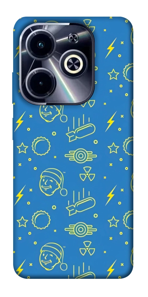 Чехол Fallout pattern для TECNO Spark Go 2024