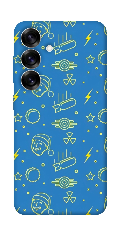 Чехол Fallout pattern для Galaxy S25+