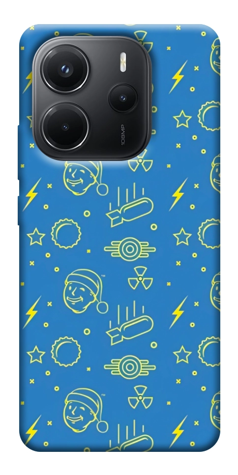 Чохол Fallout pattern для Xiaomi Redmi Note 14 4G (Int. version)