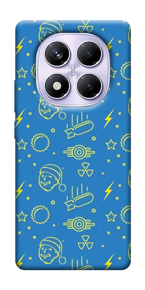 Чохол Fallout pattern для Xiaomi Redmi Note 14 Pro 4G