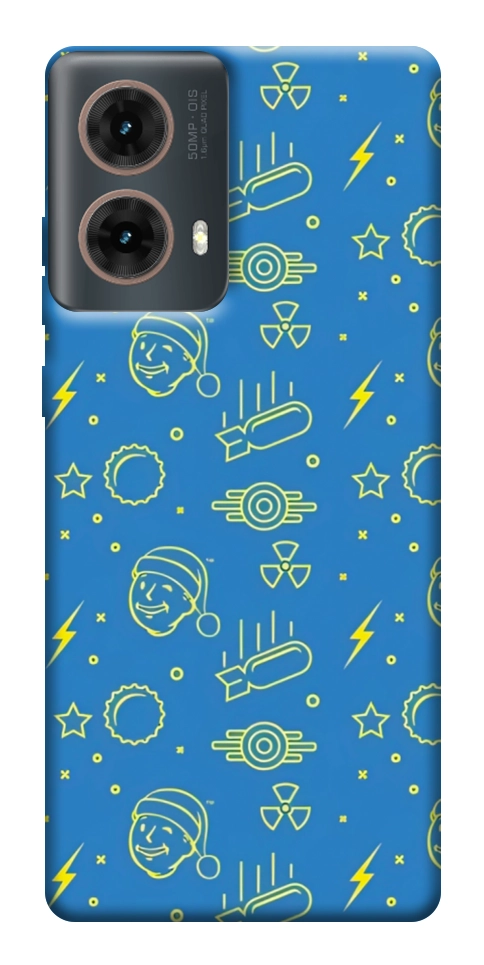 Чехол Fallout pattern для Motorola Moto G85