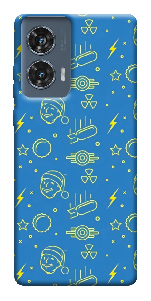 Чехол Fallout pattern для Motorola Edge 50 Fusion