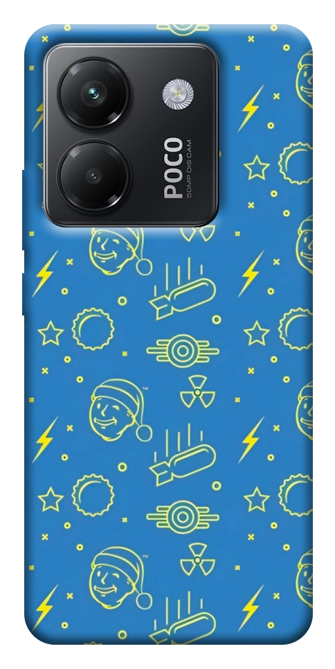 Чехол Fallout pattern для Xiaomi Poco M7 Pro 5G