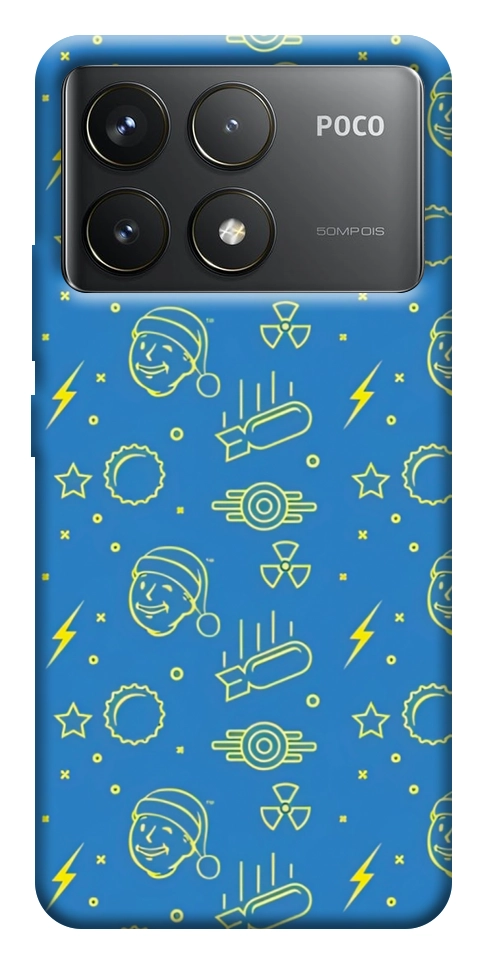 Чохол Fallout pattern для Xiaomi Poco F6 Pro