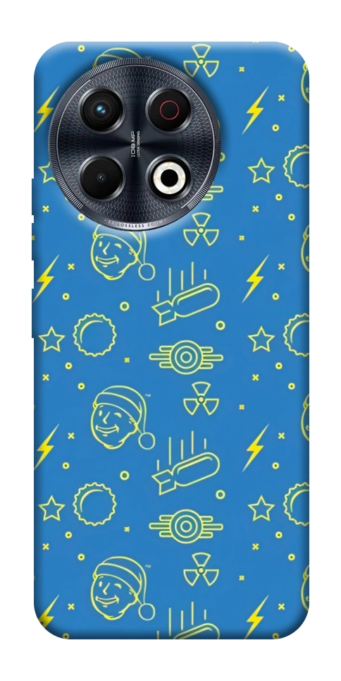Чехол Fallout pattern для TECNO Spark 30 Pro (KL7)