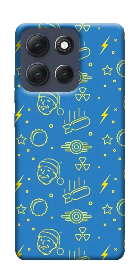 Чехол Fallout pattern для Motorola Moto G86 Power
