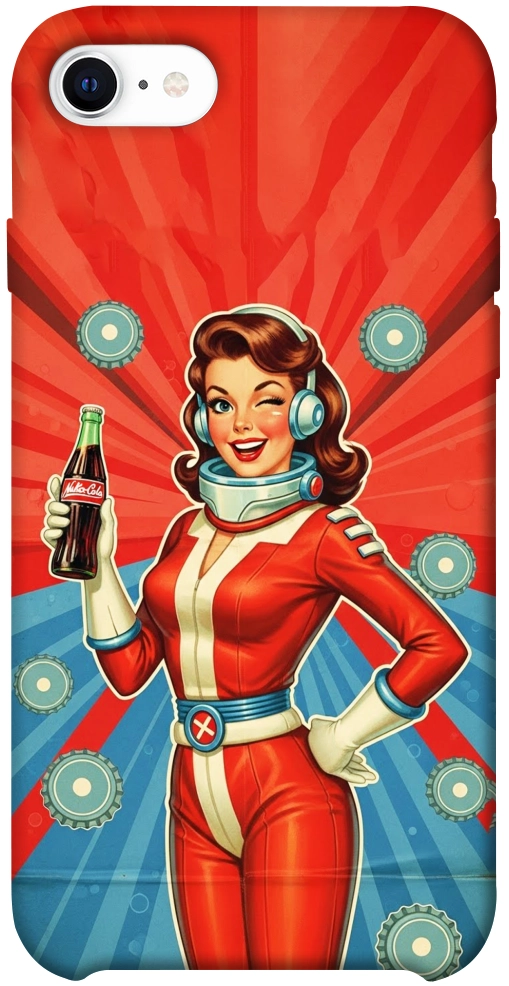 Чехол Nuka poster для iPhone SE (2020)