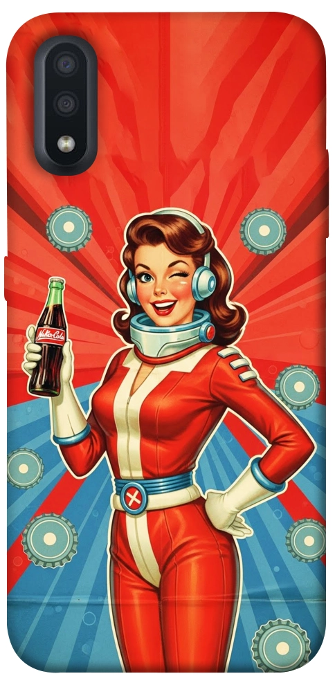 Чехол Nuka poster для Galaxy A01