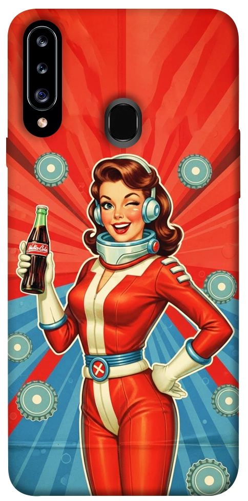 Чехол Nuka poster для Galaxy A20s (2019)