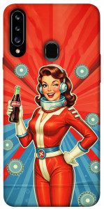 Чехол Nuka poster для Galaxy A20s (2019)