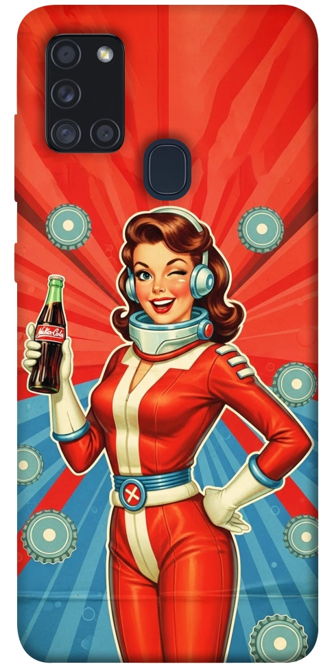 Чехол Nuka poster для Galaxy A21s (2020)