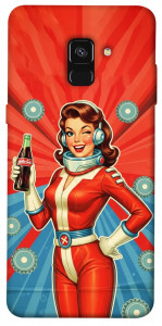 Чехол Nuka poster для Galaxy A8 (2018)