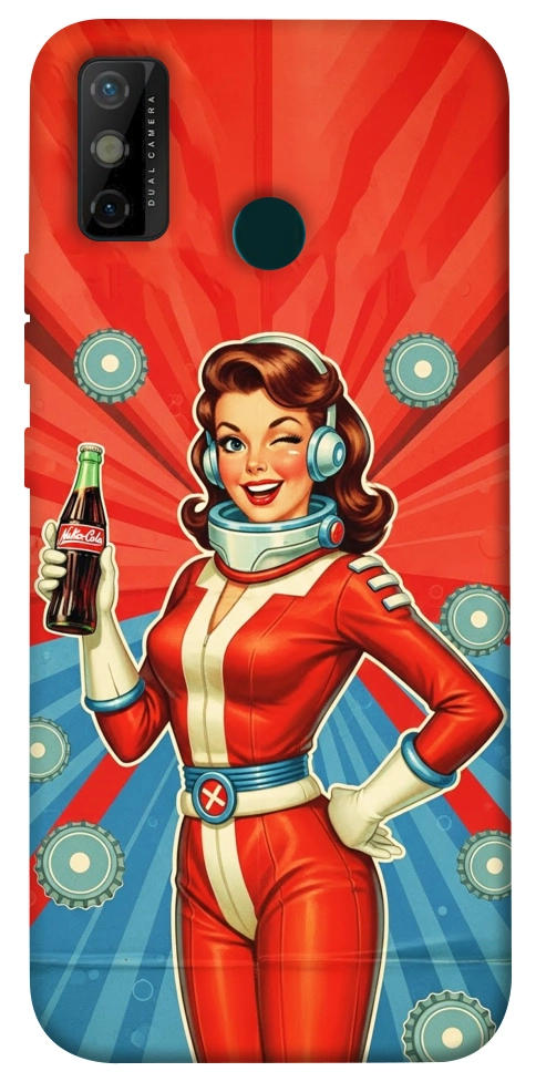 Чехол Nuka poster для TECNO Spark 6 Go