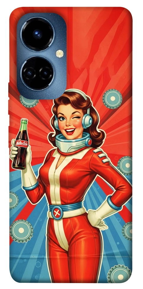 Чехол Nuka poster для TECNO Camon 19 (CI6n)