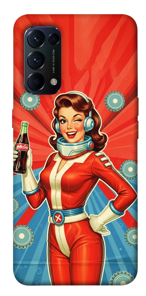 Чехол Nuka poster для Oppo Reno 5 4G