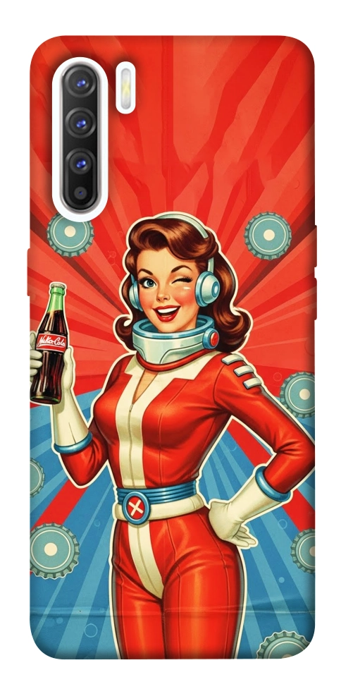Чехол Nuka poster для Oppo Reno 3