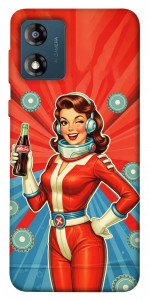 Чехол Nuka poster для Motorola Moto E13