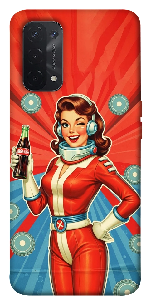 Чехол Nuka poster для Oppo A74 5G