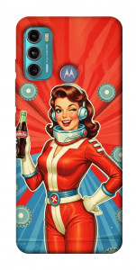 Чехол Nuka poster для Motorola Moto G60