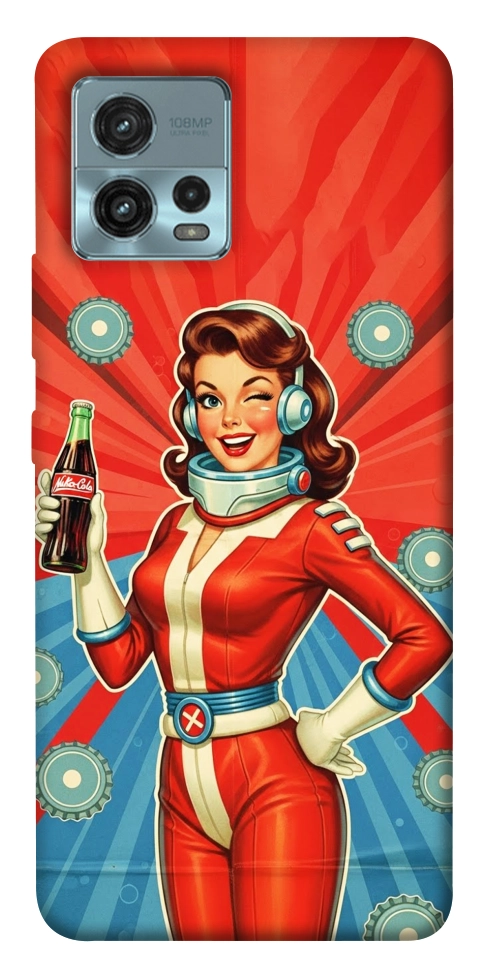 Чехол Nuka poster для Motorola Moto G72