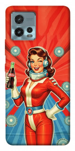 Чехол Nuka poster для Motorola Moto G72
