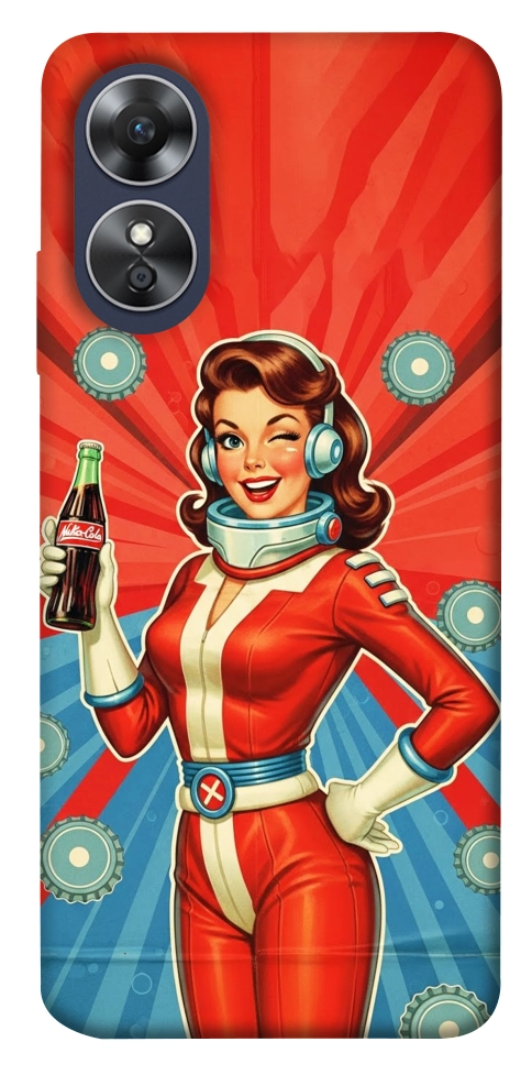 Чехол Nuka poster для Oppo A17