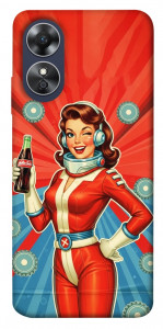 Чехол Nuka poster для Oppo A17