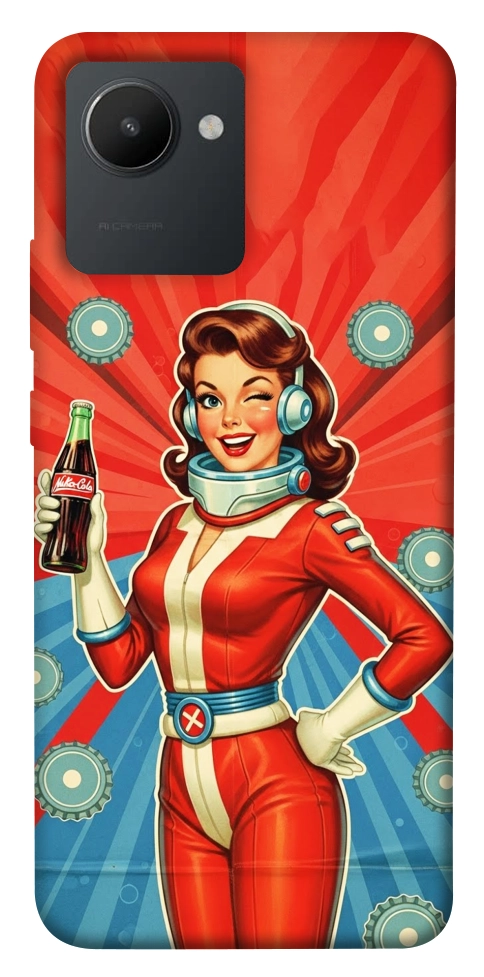 Чехол Nuka poster для Realme C30s
