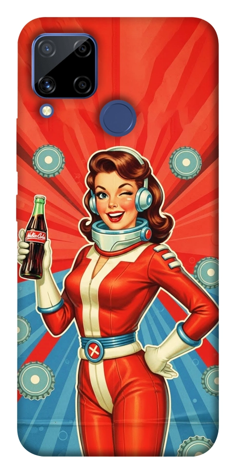 Чехол Nuka poster для Realme C15