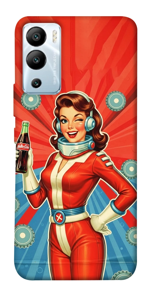 Чехол Nuka poster для Infinix Hot 12i