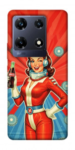Чехол Nuka poster для Infinix Note 30 Pro NFC