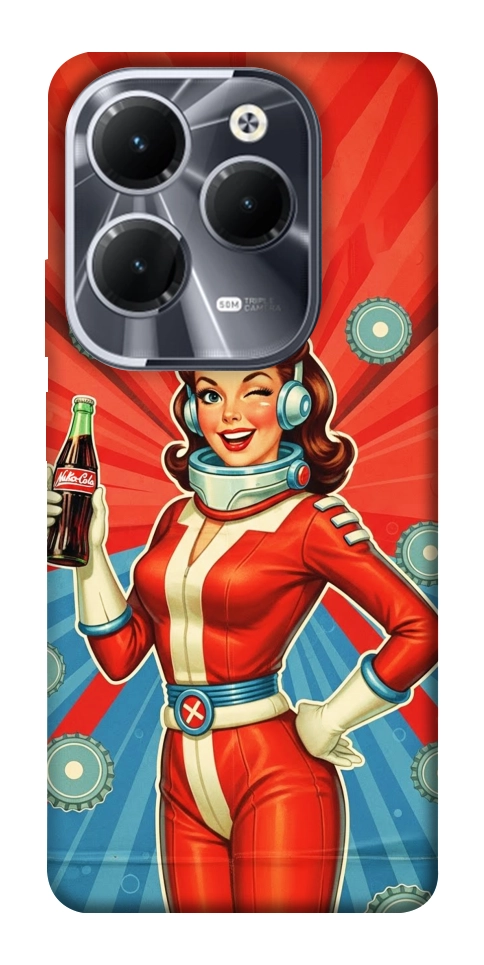 Чехол Nuka poster для Infinix Hot 40 Pro