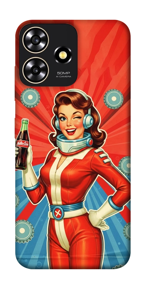 Чехол Nuka poster для ZTE Blade A73 4G