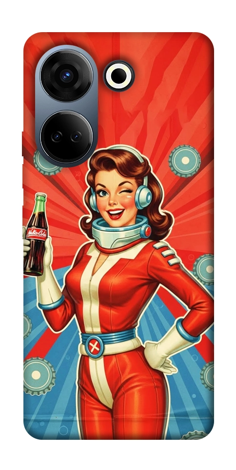 Чехол Nuka poster для TECNO Camon 20 Pro (CK7n)