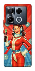 Чехол Nuka poster для Infinix Note 40 Pro 4G