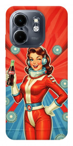 Чехол Nuka poster для Infinix Hot 50i