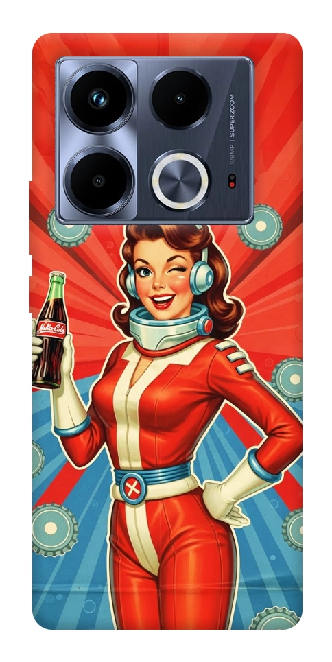 Чехол Nuka poster для Infinix Note 40 4G