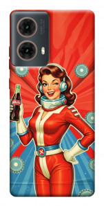 Чехол Nuka poster для Motorola Moto G85