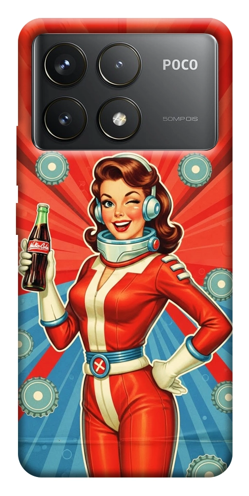 Чехол Nuka poster для Xiaomi Poco F6 Pro