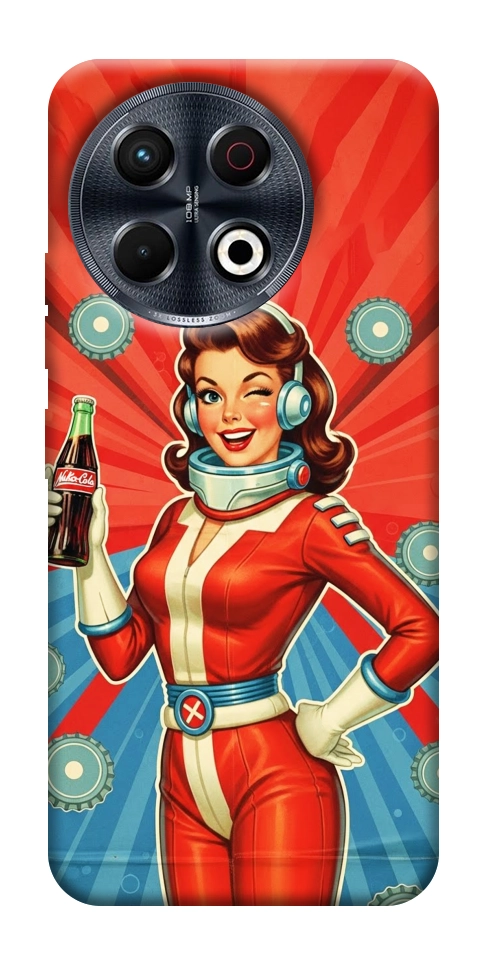 Чехол Nuka poster для TECNO Spark 30 Pro (KL7)