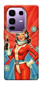 Чехол Nuka poster для Infinix Note 50 Pro+