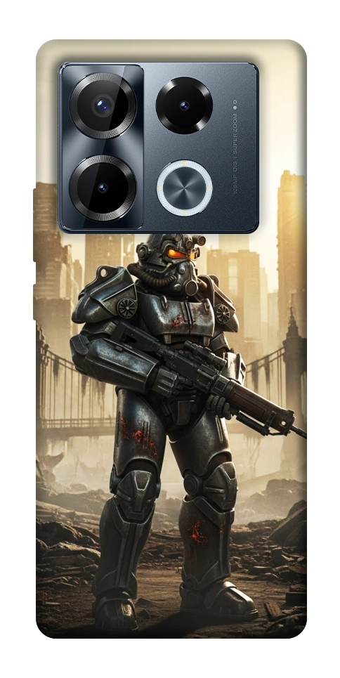 Чехол Power armor для Infinix Note 40 Pro 4G
