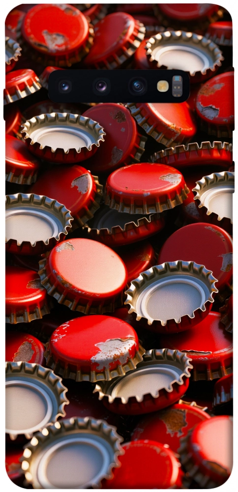 Чехол Red cups для Galaxy S10 (2019)