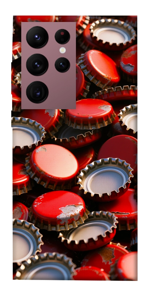 Чехол Red cups для Galaxy S22 Ultra