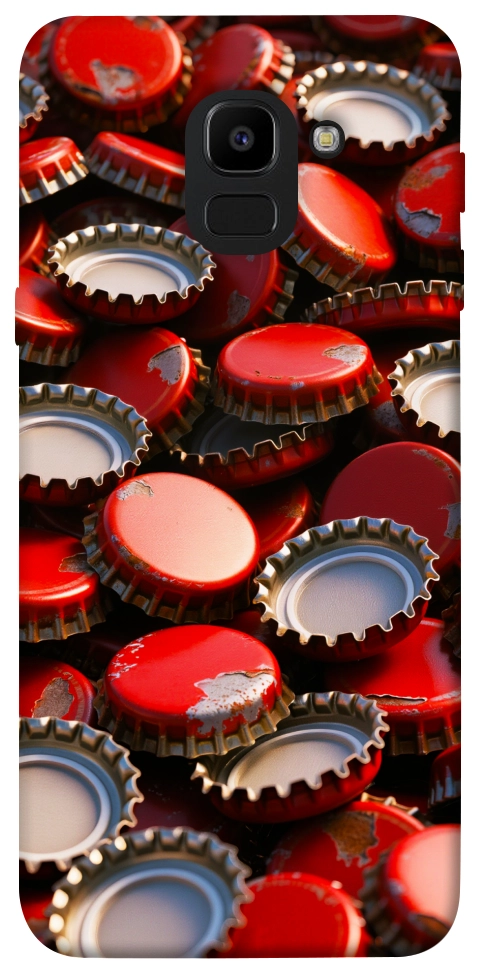 Чехол Red cups для Galaxy J6 (2018)